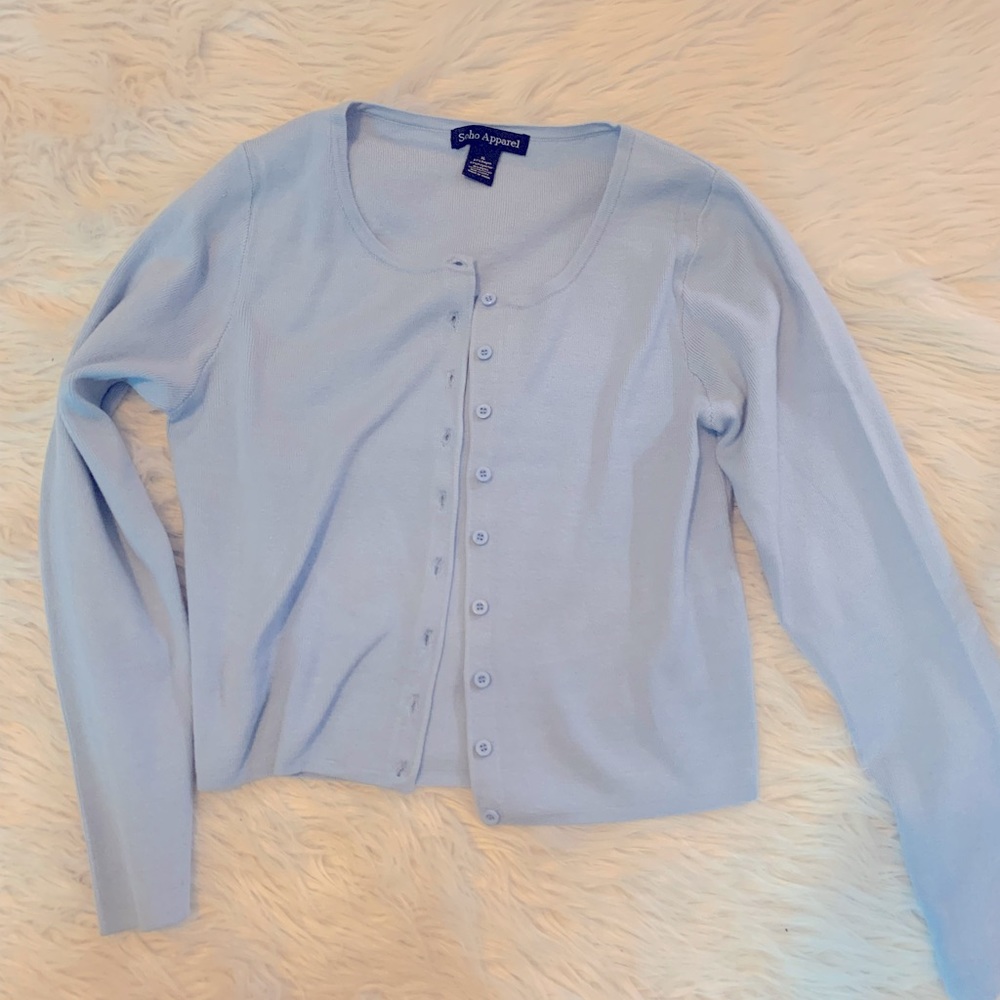 Baby blue sweater
